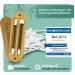 Buy Pandabaw Reusable Cotton Swabs - Extra Soft Silicone Q-tips for Makeup Removal & Ear Care - Eco-Friendly Black - Buy Online on SooperMarket.com