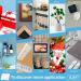 Art3d Double-Sided Heavy Duty Mounting Tape - 10FT Multipurpose Removable Adhesive Foam Tape - Reusable Transparent Tape for Household Items - 1/24 x 1/2 x 10 - Buy Online on SooperMarket.com