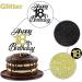 Shop Sumerk 18th Birthday Cake Attachments | Gold & Black Party Decorations | Perfect for Birthday Celebrations - Buy Online on SooperMarket.com