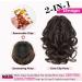 REECHO 9 Classic Loose Curly Wavy Claw Clip Ponytail Extension - Dark Brown with Highlights - Buy Online on SooperMarket.com