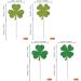 36 Pack Lucky Four Leaf Clover Cupcake Toppers Glitter St.Patrick's Day Shamrock Cupcake Picks for Baby Shower St Patrick's Day Kids Birthday Party Cake Decorations Supplies Gree 14 - Buy Online on SooperMarket.com