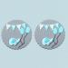 Baking Decorations Baby Mix Set in Blue 8 Pieces Various Baby Motifs as Fondant Decoration for Baking Cupcakes & Muffins Ideal for Baby Showers & Gender Reveal Parties - Buy Online on SooperMarket.com