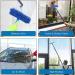 VITEVER Professional Window Squeegee Cleaner Tool with Extension Pole - 2-in-1 Scrubber Cleaning Kit - Buy Online on SooperMarket.com
