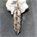 Natural Crystal Rough Natural Crystal Rough Natural White Amethyst Quartz Crystal Column Pendant Stone Reiki Hangings Craft with Weave Rope - Buy Online on SooperMarket.com