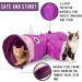 Pet Craft Supply Magic Mewnicorn Multi Cat Tunnel - Boredom Relief Toys for Dogs, Cats, Rabbits, Kittens, and Guinea Pigs - Buy Online on SooperMarket.com