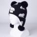 LANGZHEN Toddler Winter Hat Earflap Knit Cap for Baby Boys Girls 2-4 Years - Polar Bear Navy - Buy Online on SooperMarket.com