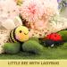 OPOUNT Beginner Crochet Kit - Cute Bee & Ladybug Complete Starter Pack with Step-by-Step Instructions and Video Tutorials - Buy Online on SooperMarket.com