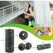 Buy Fascia Roll Set - 3D Texture Massage with Instructions & Poster (German) | Klein Duoball Fascia Ball & Roller - Black Green EPP - International Shipping Available - Buy Online on SooperMarket.com