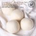 Buy Eco-Friendly Wool Dryer Balls (4 Pack) - XL Natural Fabric Softener & Static Guard - 100% New Zealand Wool - Buy Online on SooperMarket.com