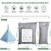 UNIROI 10 Pack Bamboo Charcoal Bags - Activated Charcoal Absorbent Bags for Home, Shoes, Car, Pet, Closet - Buy Online on SooperMarket.com