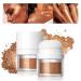 HOSAILY Polvo De Hadas Body Highlighter Powder Body Glitter Shimmer Contour Powder Smooth Sparkling Highlighter Powder for Face Eyes Body Glow (3 Golden Brown) 1 Ounce (Pack of 1)