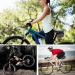 LandTrek Small 0.6L Bike Saddle Bag | Waterproof Cycling Tool Bag for Mountain Road MTB Bicycle Seat - Buy Online on SooperMarket.com