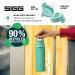 SIGG Stainless Steel Drinking Bottle 0.75L - Shield One | Carbonated Drink Safe Leak-Proof BPA-Free Lightweight - Glacier Color - Buy Online on SooperMarket.com
