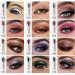 Enfuntins Shimmer Cream Eyeshadow Stick - Long Lasting Waterproof Glitter Eyeshadow Pencil with Smudger | 09 Smoky Amethyst Shimmer - Buy Online on SooperMarket.com