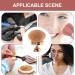 Teksome Face Powder Brush | Blush Brush Makeup Brush - Setting Powder Brush Face Brushes Makeup Mushroom Head Brush for Setting Loose & Pressed Powder rose gold - Buy Online on SooperMarket.com