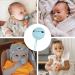 Baby Dummy Case Pacifier Case Travel Soother Box Transparent Soother Pod Pacifier Holder Box for Kids (Small Blue-L) Small Blue-L - Buy Online on SooperMarket.com