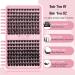 192 Pcs Lash Clusters 2 Styles Mixed Cluster Lashes DIY Eyelash Extensions Eyelash Cluster Extension DIY Individual Lashes Super Thin Band Soft and Easy to Wear (Into You-01+Into You-02 D-Mix) 8-16mix(192PCS)D Curl Into You-01+Into You-02 - Buy Online on SooperMarket.com