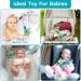 Site Ring Baby Toy | 0-3 Months Silicone Teething Rattle | Montessori Veilchen Root Gift | Fresh Green Sensory Balls - Buy Online on SooperMarket.com