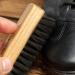Stone and Clark Horse Hair Shoe Brush - Premium Leather Polish Brush with 100% Horse Hair Bristles - Concaved Beech Wood Handle - Travel Set - Buy Online on SooperMarket.com
