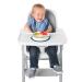 OXO Tot Stick & Stay Suction Divided Plate | Navy Blue | Best Child-Friendly Dinnerware for Easy Mealtime - Buy Online on SooperMarket.com