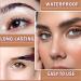2PCS Waterproof Eyebrow Microblading Pen with 4 Micro-Fork Tips - Dark Brown - Buy Online on SooperMarket.com
