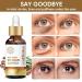 Caffeine Eye Serum with EGCG, Vitamin C, Hyaluronic Acid - Anti Aging & Brightening Solution for Wrinkles, Dark Circles, and Puffiness - Buy Online on SooperMarket.com