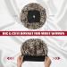Silk Bonnet for Curly Hair 2PCS Set - Leopard & Pink Floral | Elastic Wide Band - Buy Online on SooperMarket.com