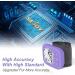 Wrist Blood Pressure Monitor with Irregular Heartbeat Detection and Large Display - Purple | Digital Automatic BP Cuff Monitors for Home Use - 120 Memories, Adjustable Cuff - Buy Online on SooperMarket.com