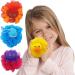 Bleu Bath Kids Exfoliating Bath Scrubber - 4 Pack Animal Design Shower Balls for Baby & Toddler - Gentle Loofah Poufs in Colorful Marine Theme - Buy Online on SooperMarket.com
