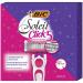 BIC Soleil Click 5 Women's 5-Blade Razor Gift Set - 2 Handles, 12 Cartridges - 14 Piece Set - Buy Online on SooperMarket.com