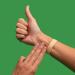 NOMO Anti Nausea Wristband - Peppermint Aromatherapy Acupressure Relief | Motion Sickness Band for Kids & Adults | Small Size (3.5-6.2) | Nude (Pack of 2) - Buy Online on SooperMarket.com