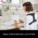 Tensor Posture Corrector Adjustable Back Support for Women and Men Helps Promote Proper Posture Black - Buy Online on SooperMarket.com