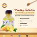 Annoor 100% Raw Honey with Pressed Ginger & Lemon Juice Concentrate - Detox Water Refresher, Tea, Cocktail & Dressing - 12.5 Fl Oz - Buy Online on SooperMarket.com