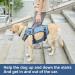 COODEO Dog Lifting Harness - Adjustable Breathable Support for Rehabilitation | Ideal for Old & Disabled Pets - Blue - International Shipping - Buy Online on SooperMarket.com