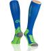 Sport Compression Stocking Runattack - High Performance 18-21mmHg Running Sock Size 35-38 Ocean Blue | International Shipping Available - Buy Online on SooperMarket.com