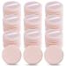 50 Pieces Powder Puffs Cotton Makeup Powder Pads Soft Face Compact Powder Puffs for Loose Powder Setting Powder Pressed Powder Round Velour Face Body Powder Puff Soft Velour Body Powder Puff (Pink) Skin color