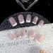 Justotry 24 Pcs Square White French Flower Press on Nails with Leaf Pattern - Medium Glossy Squoval Fake Nails for Women | Nail Glue Included - Buy Online on SooperMarket.com