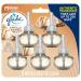 Glade PlugIns Refills Air Freshener, Scented and Essential Oils for Home and Bathroom, Vanilla Caramel Twist, 3.35 Fl Oz, 5 Count