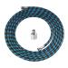 SAGUD Airbrush Hose 10 Foot Nylon Braided Air Hose with 1/8  Size On Both End and Adapter 1/8  male - 1/4  female for Most Airbrush Kit  10ft (3m)