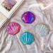 X Hot Popcorn Double-Sided Compact Makeup Mirror - 4 Color Shell, 2x Magnification - Girls' Beauty Essential - Buy Online on SooperMarket.com