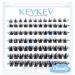 Lash Clusters 84 Pcs Cluster Lashes Eyelash Clusters DIY Cluster Eyelash Extensions Individual Lashes Thin Band & Soft(Cloudy C-8-16mix) C-Mix (8-16mm) Cloudy