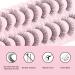 Parriparri Russian Hybrid Strip Lashes - 10 Pairs of Natural Wispy Fluffy D Curly Cat Eye False Eyelashes for Lightweight 3D Effect - Russian-27 - Buy Online on SooperMarket.com