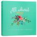 RubyRoo Baby Memory Book - Milestone Journal for Baby Girl - Baby Keepsake Photo Album - First 5 Years Scrapbook - Pregnancy Gift for Baby Shower, 60 Page Hardcover Record Book for Newborn - Floral