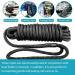Sailortenx 3/8 x 6FT Boat Fender Lines 4 Pack - Double Braided Nylon Fender Rope with Eyelet Mooring, Black (4PK) - Buy Online on SooperMarket.com