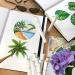 Ohuhu Sketchbook Marker Paper Pad 8.3x8.3 Square - 120 LB/200 GSM, 78 Sheets - Hardcover Sketch Book for Alcohol Markers - Heavyweight Sketchpad for Drawing - Christmas Gift - Buy Online on SooperMarket.com