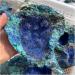 Natural Azurite Raw Gemstone Needle Cluster Malachite Geode Crystal Specimen Reiki Stone Collectible 1pc Stone Collection 400-500g - Buy Online on SooperMarket.com
