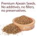 The Spice Way Ajwain Seeds - 8 oz Carom Seed for Cooking and Ayurvedic Remedies - Buy Online on SooperMarket.com
