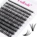 Individual Cluster Lashes Extensions 30D 0.07 D Curl 8-16mm Mixed Trays Extensions 200Pcs Individual Cluster Lashes DIY Eyelash Extensions at Home 8-16mm DH-30D-0.07-D