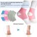 JAGELY Moisturizing Heel Socks - 7 Pairs Spa Gel Socks for Cracked Heels | Repair Dry Skin for Men & Women - Buy Online on SooperMarket.com