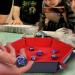 RNK Gaming Folding Hexagon Dice Tray - PU Leather & Red Velvet for DND Games - Buy Online on SooperMarket.com